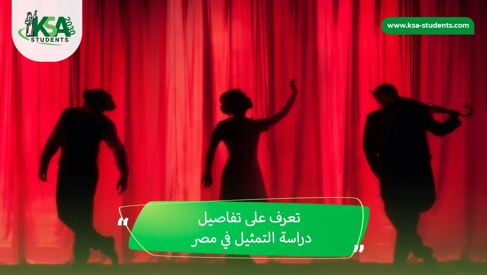 دراسة التمثيل في مصر